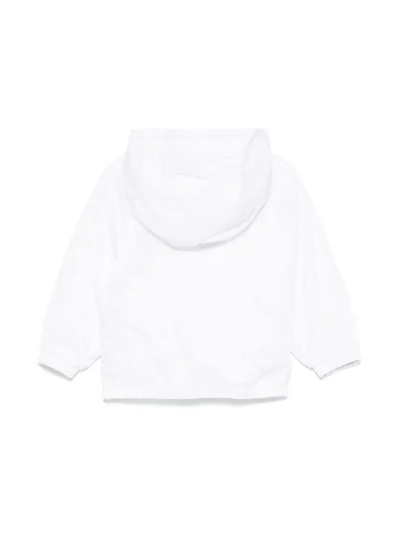 Giubbino bianco teddy toy petto neonato miniatura 2