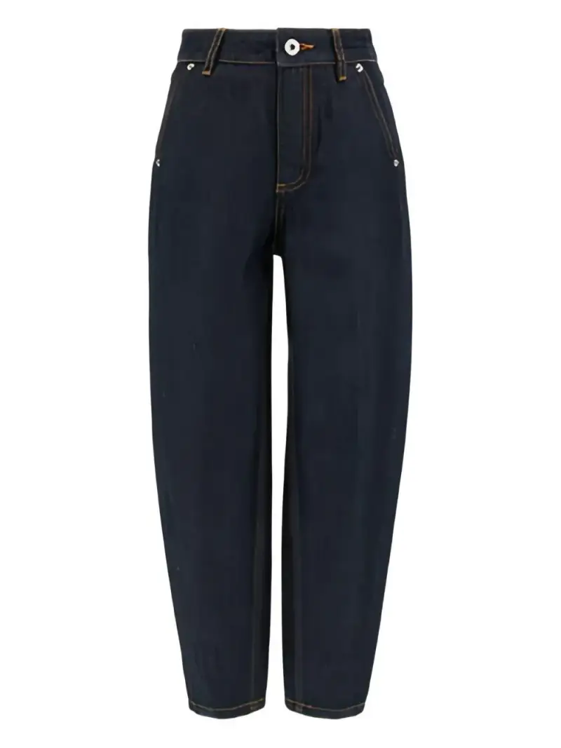 Jeans blu con applicazione Dark blue