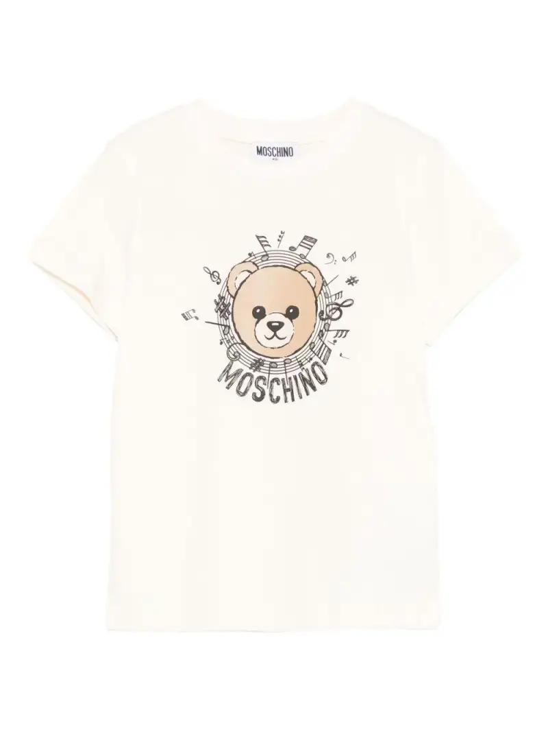 MOSCHINO KIDS T-shirt Beige 2541626