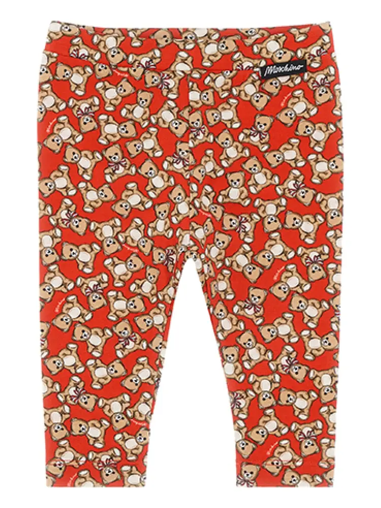Moschino Leggings Rosso 3218320