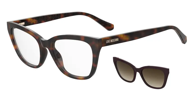 Moschino MOL071/CS MFX/HA Occhiali da sole Havana Marrone Sfumato