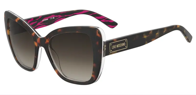 Moschino MOL083/S 2VL/HA Occhiali da sole Marrone Sfumato