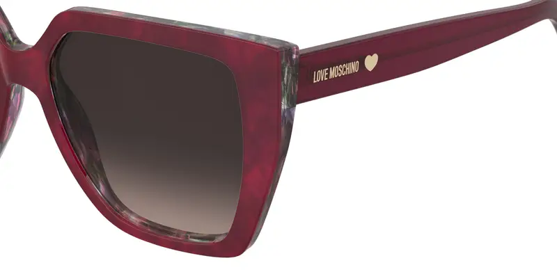 Moschino MOL088/S 8CQ/HA Occhiali da sole Marrone Sfumato miniatura 2