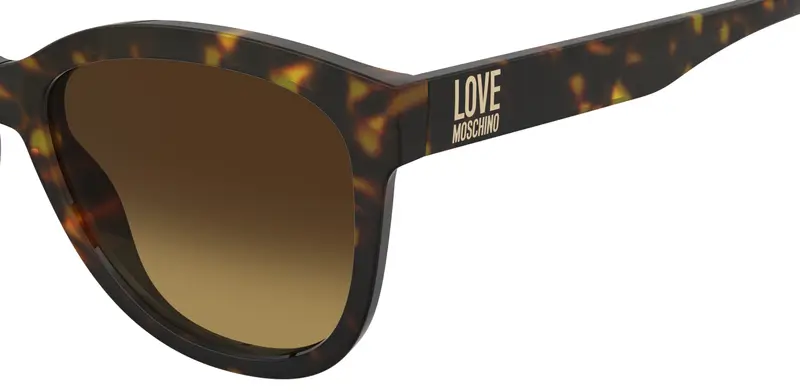 Moschino MOL089/S 086/5U Occhiali da sole Marrone Sfumato miniatura 2