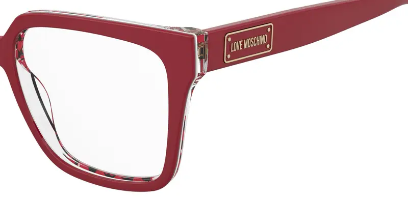 Moschino MOL648 SSC Montature da vista Rosso miniatura 2