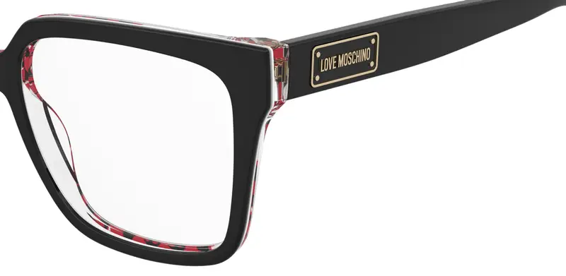 Moschino MOL648 UYY Montature da vista Nero miniatura 2