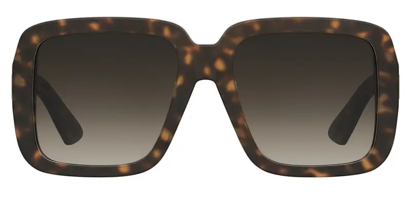 Moschino MOS180/S 086/HA Occhiali da sole Marrone Sfumato miniatura 2