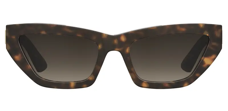 Moschino MOS182/S 086/HA Occhiali da sole Marrone Sfumato miniatura 3