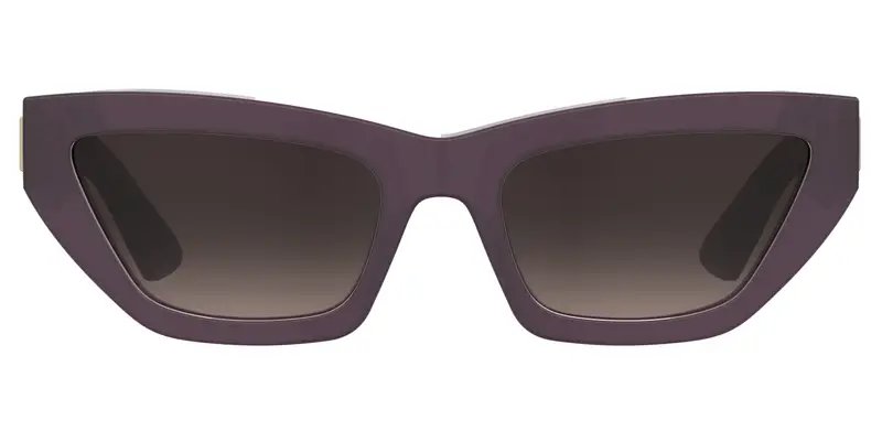 Moschino MOS182/S 0T7/HA Occhiali da sole Marrone Sfumato miniatura 2