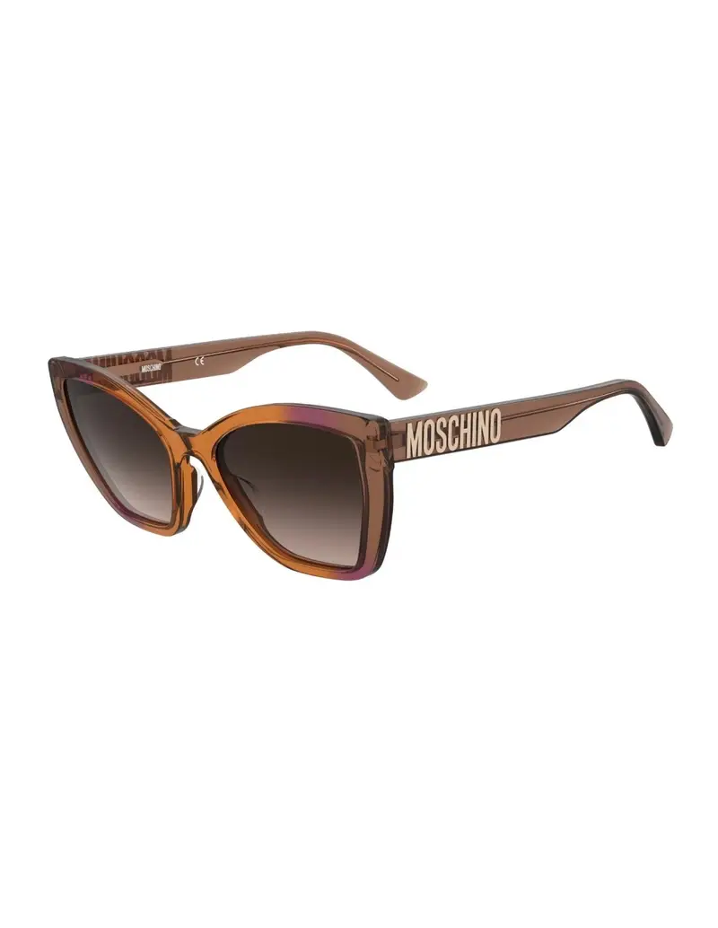 Occhiali da sole MOSCHINO MOS155/S 12J FF Brown Orange 55