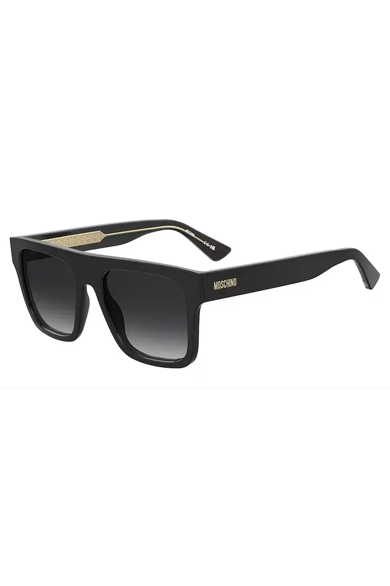 Moschino Occhiali da sole Uomo Nero 3778266 miniatura 2