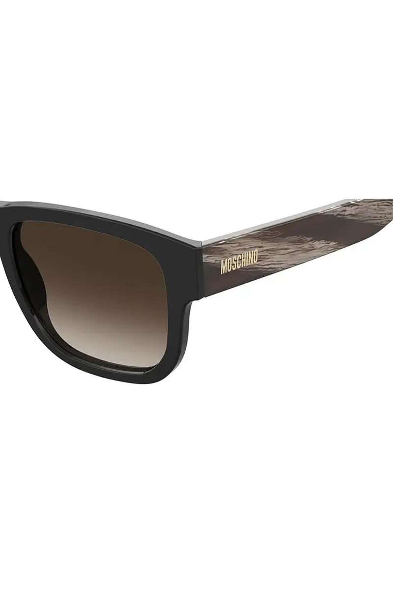 Moschino Occhiali da sole Uomo Nero 3777678 miniatura 5