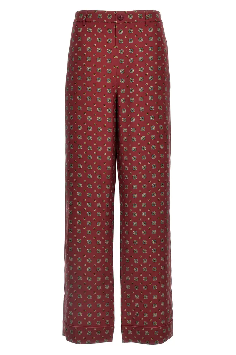 Pantalone Fantasia Bordeaux