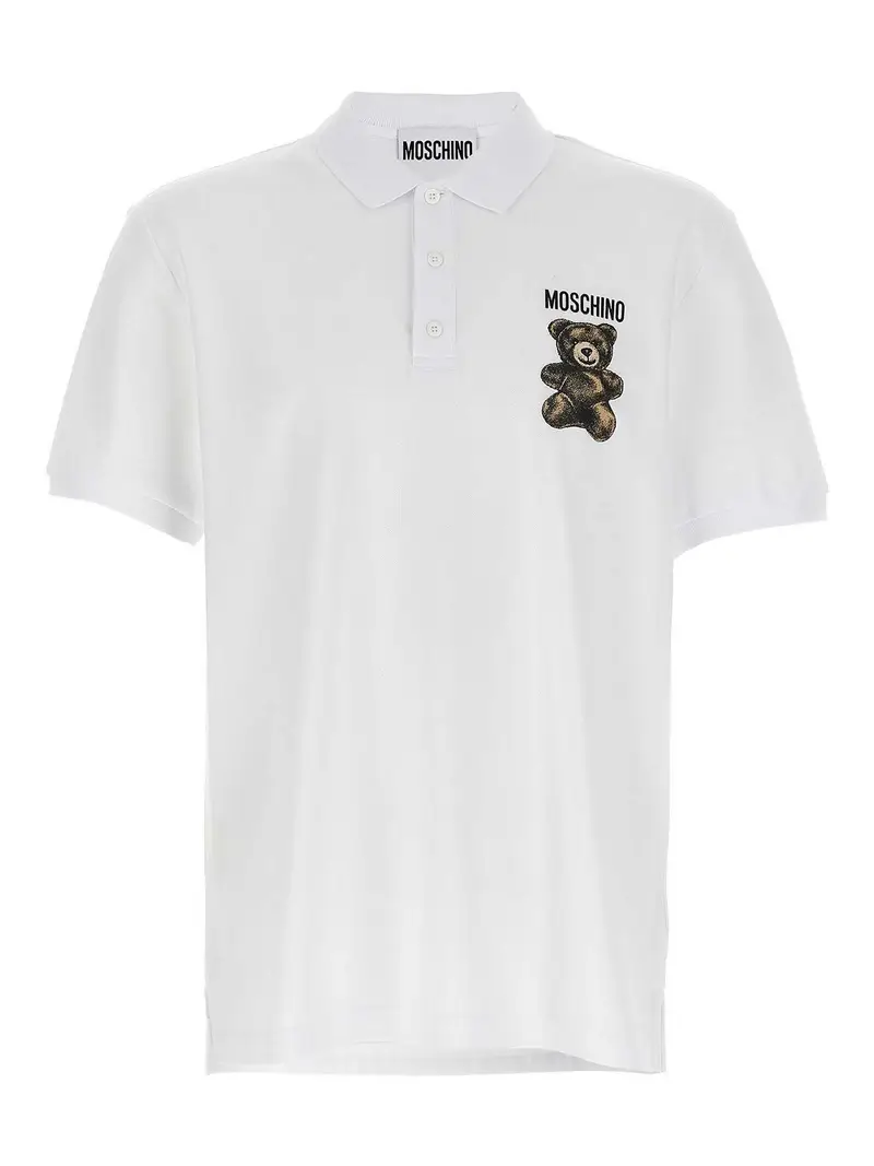 Moschino Polo Bianco 4125455