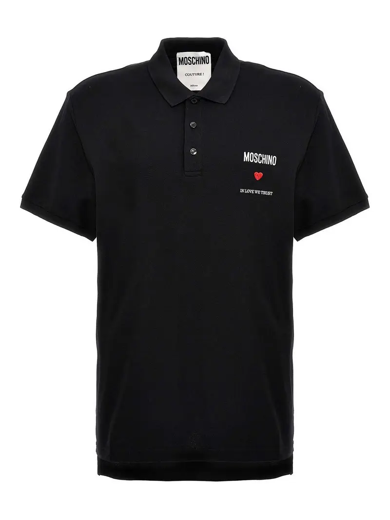 Moschino Polo Nero 2603978