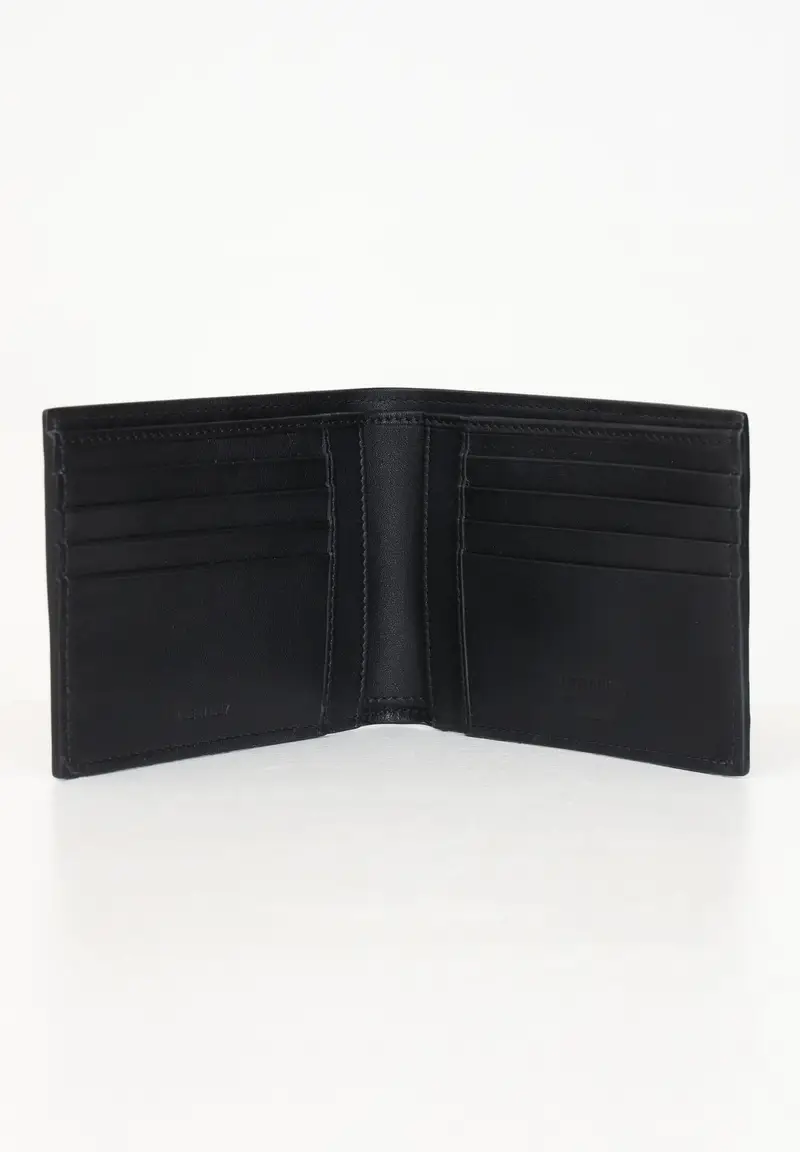 Moschino Portafogli Uomo Nero 921347 miniatura 2