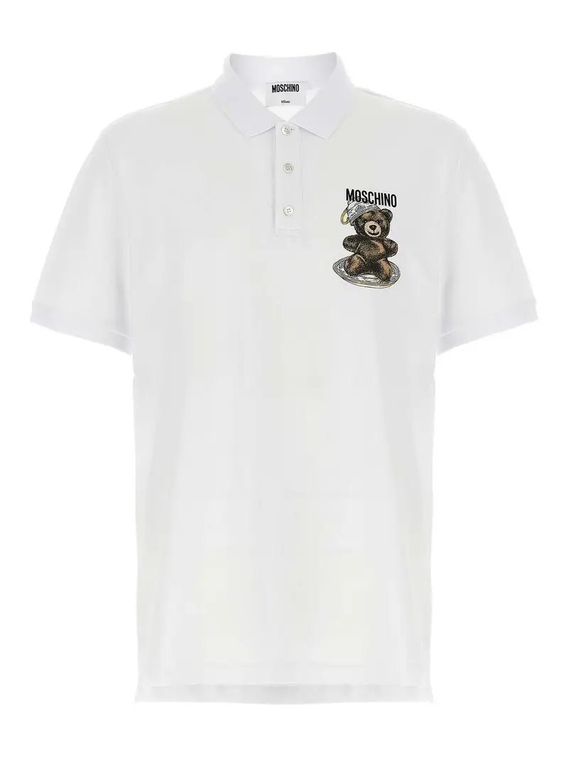 Moschino Polo Bianco 4228223