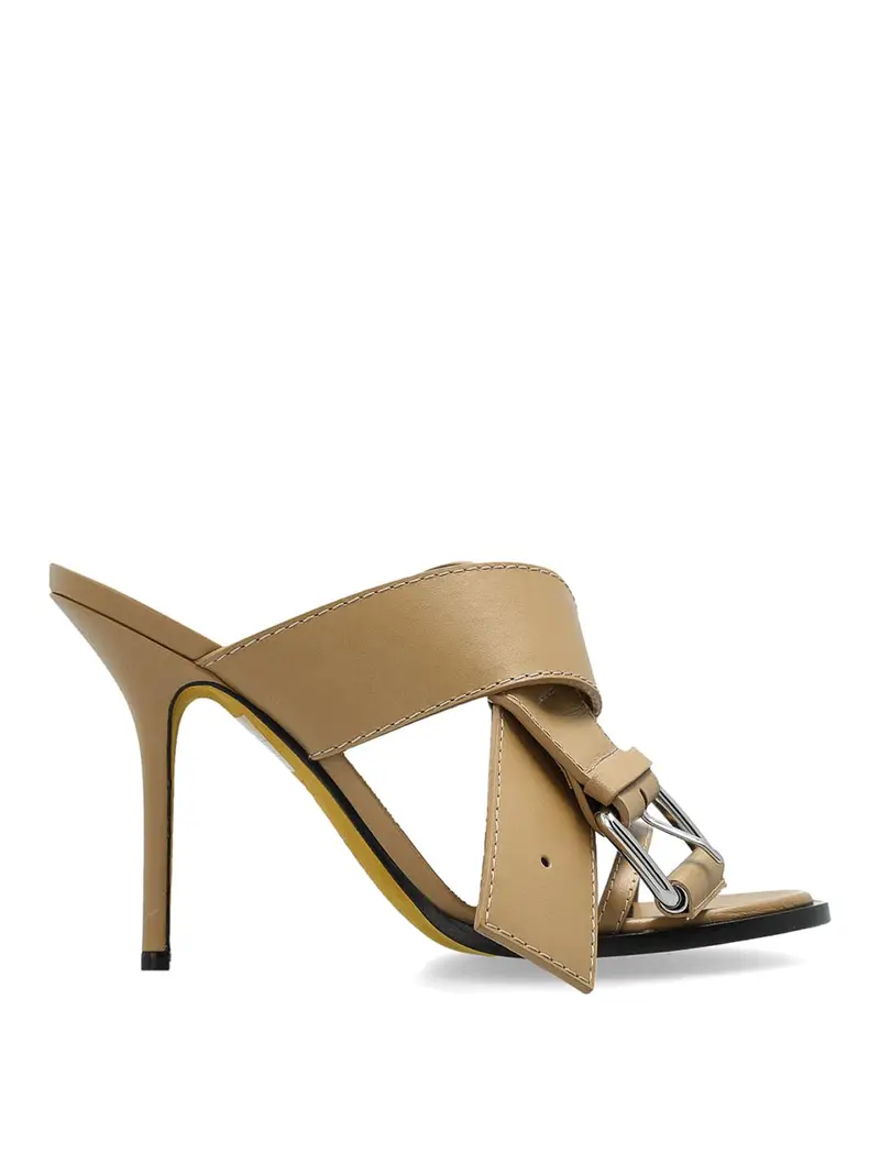 Moschino Sandali con tacco Beige 3256875