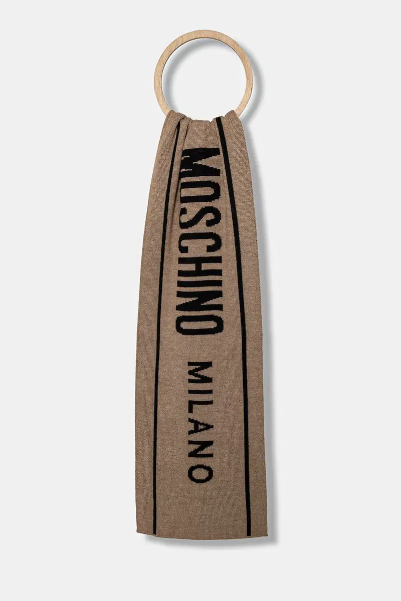 scialle con lana colore arancione M5634 50199 Beige