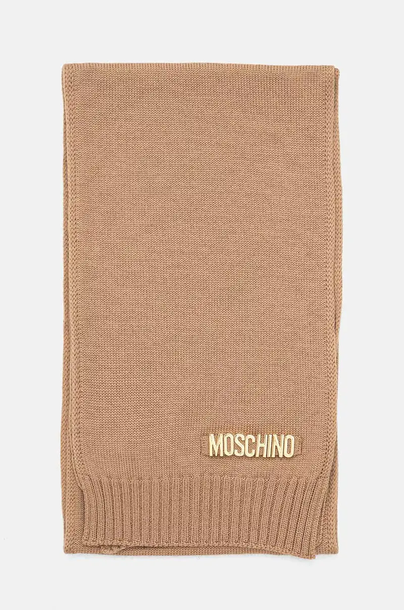 sciarpa in lana colore marrone M2969 30785 miniatura 2