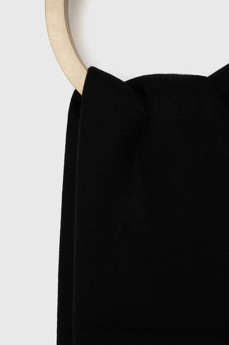 sciarpa in lana Nero miniatura 2