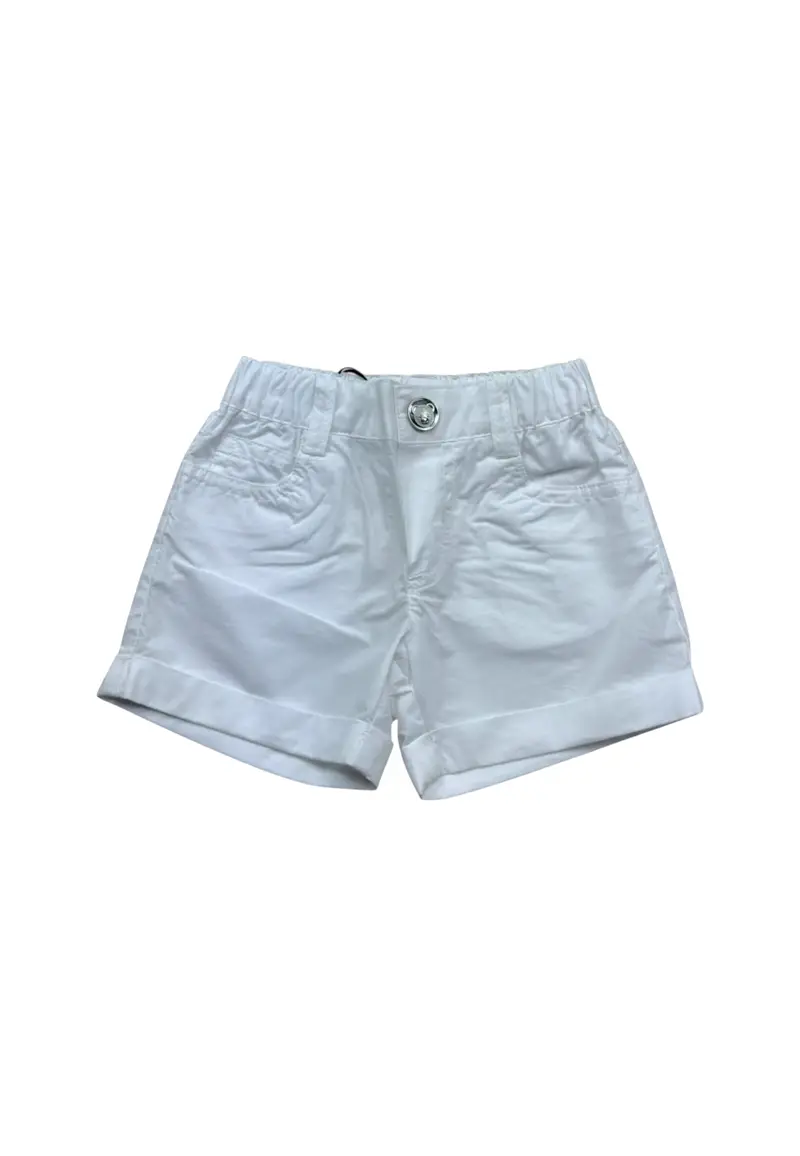 Shorts Bambina Moschino MNQ00R WHITE