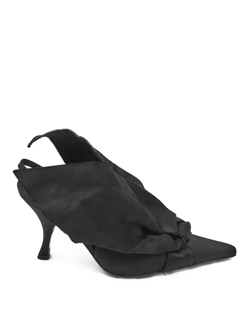 Sling Back Coniglio Nero