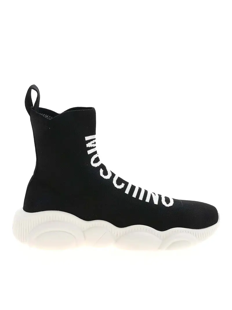 sneaker a calzino alto Nero