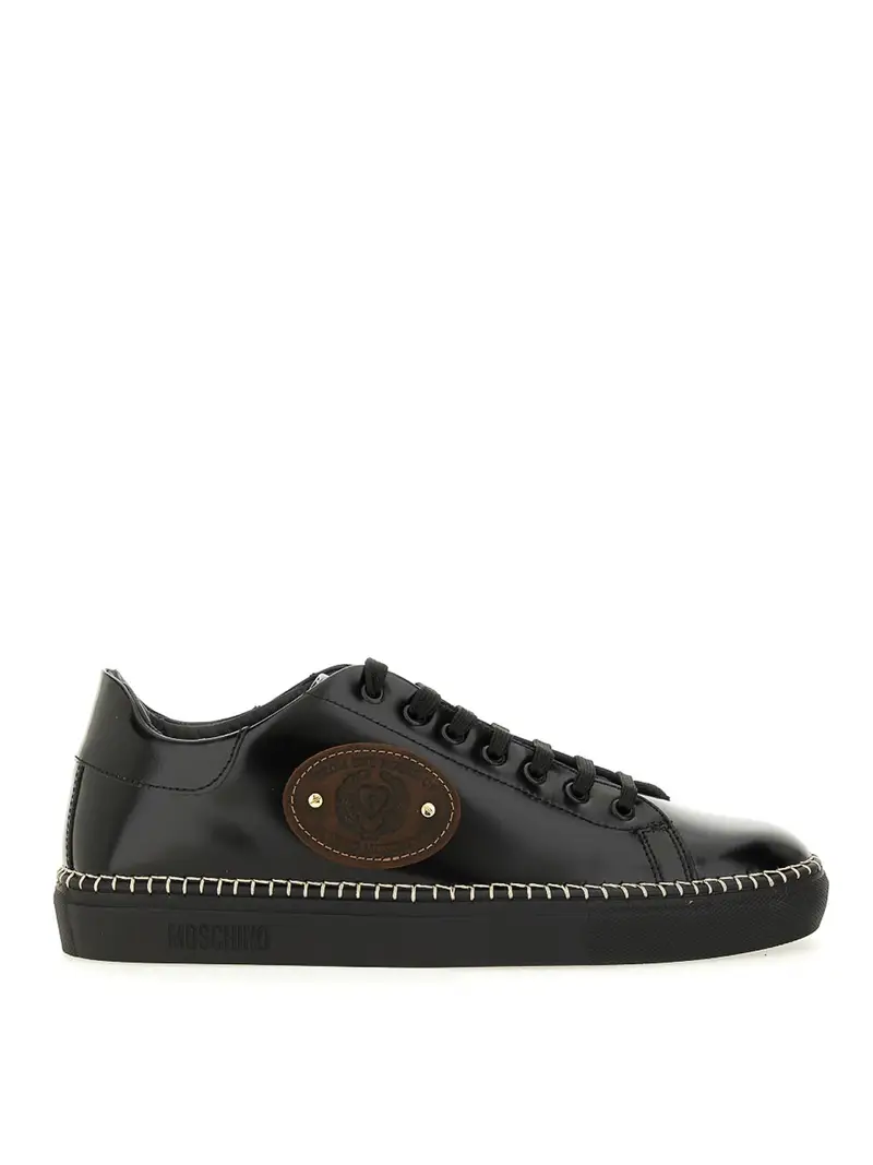 Sneaker in pelle Nero