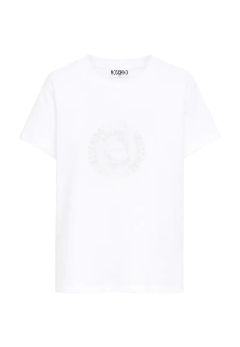 T-shirt Bambino Moschino HXM058 WHITE