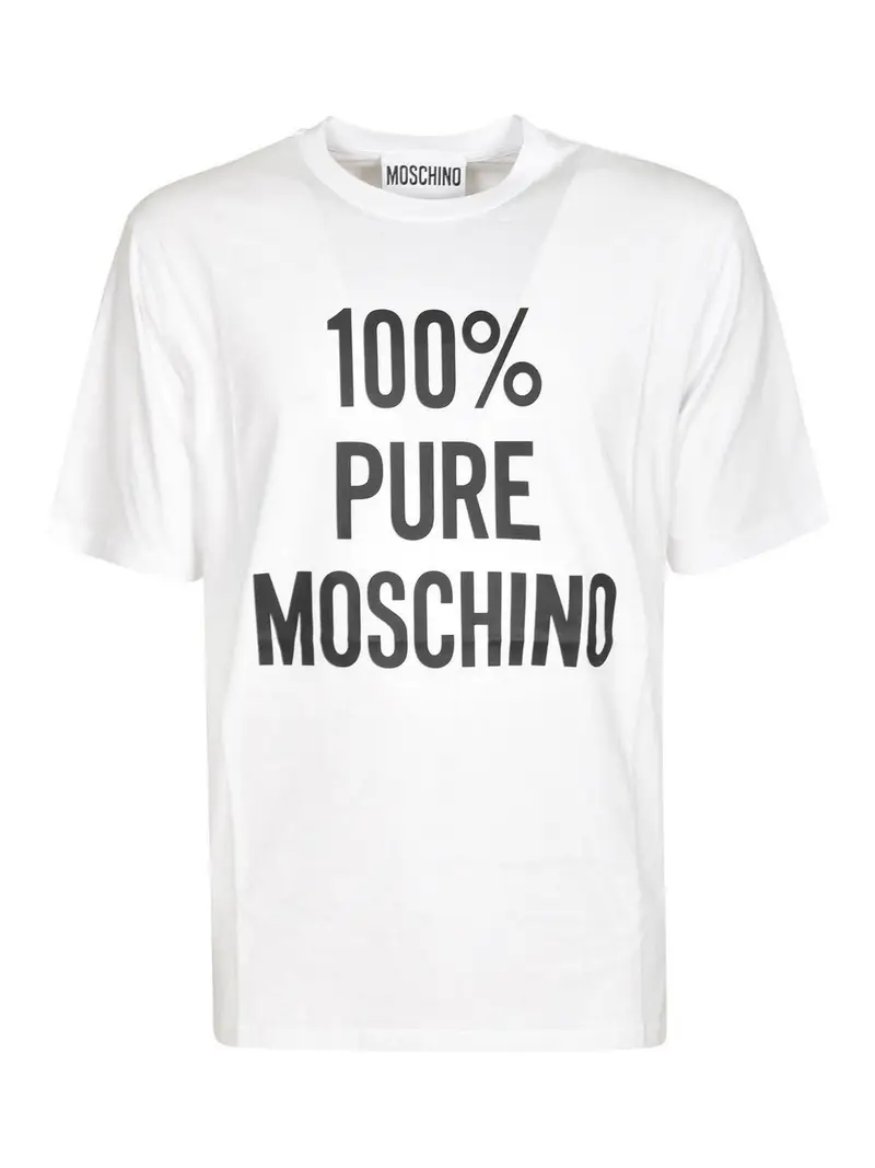 Moschino T-shirt Bianco 3263727