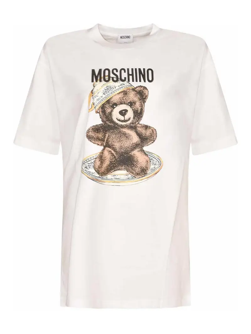 Moschino T-shirt Bianco 4353566