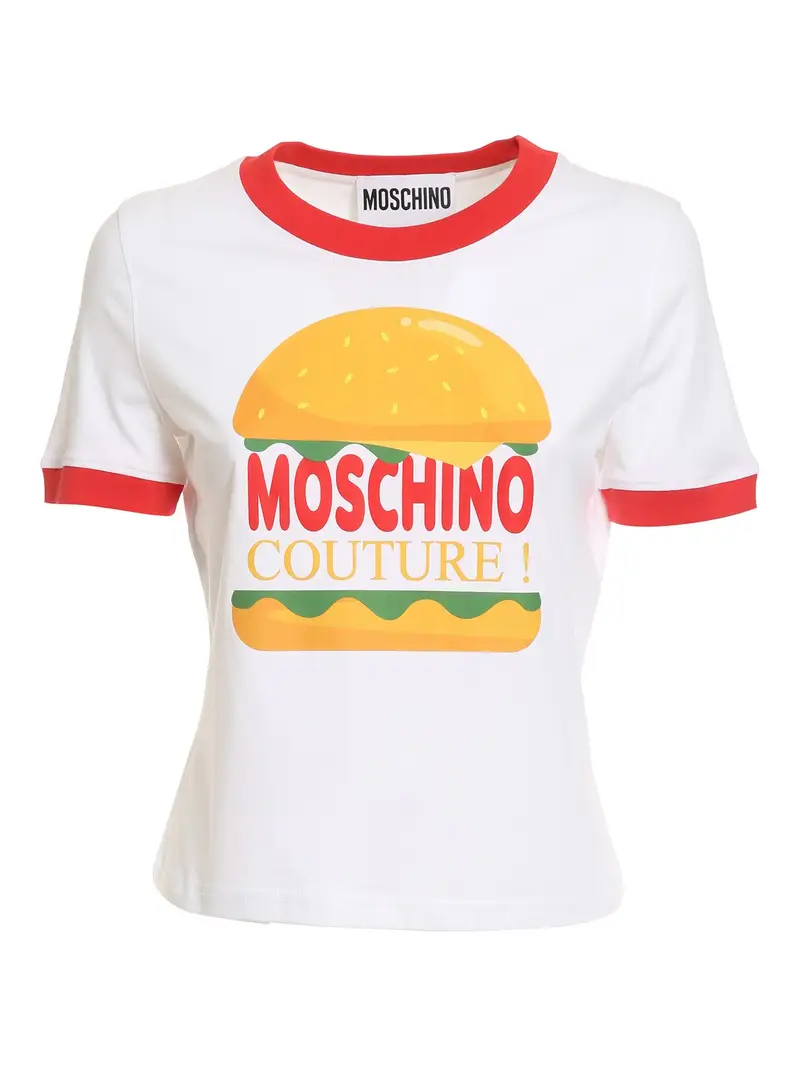 Moschino T-shirt Bianco 3258831
