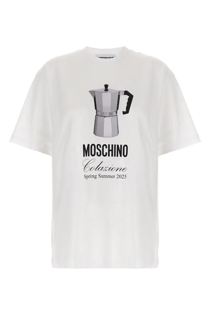 Moschino T-shirt Bianco 4334278