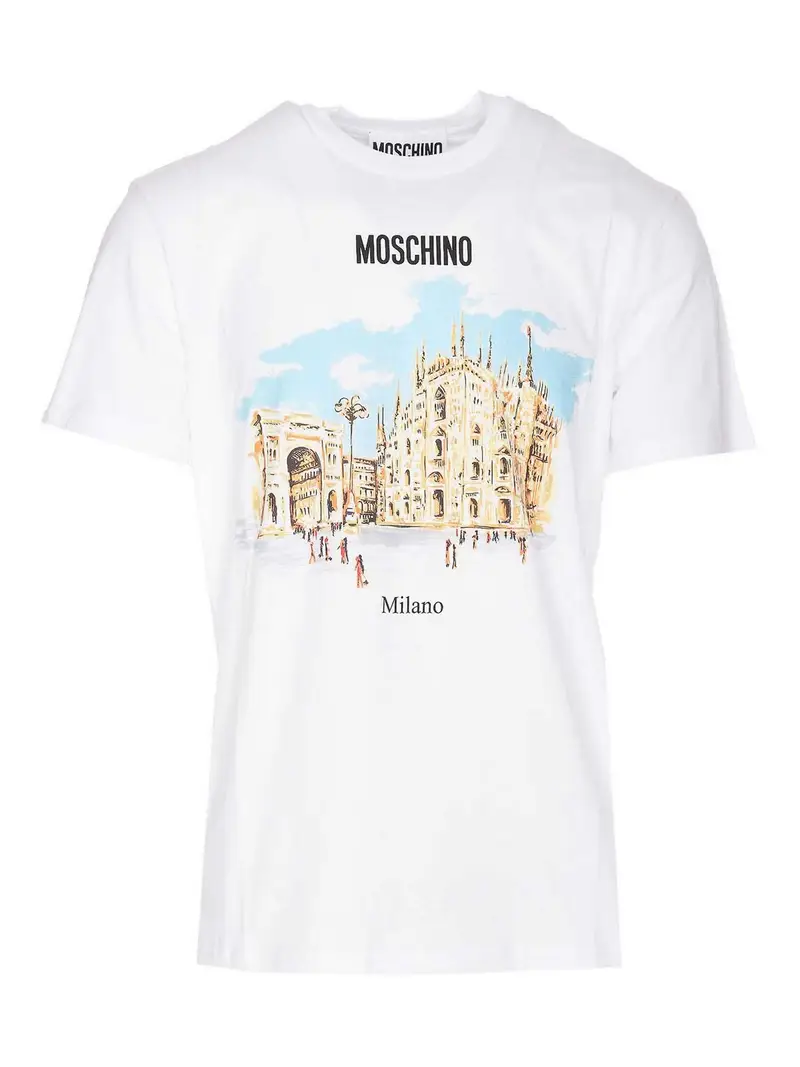 Moschino T-shirt Bianco 4161834