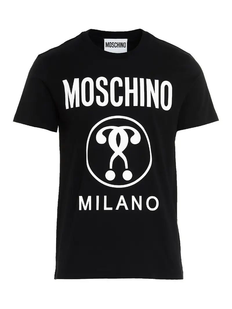 T-shirt con stampa Nero
