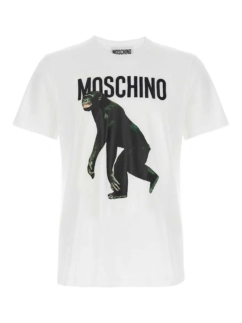 Moschino T-shirt Bianco 3265190