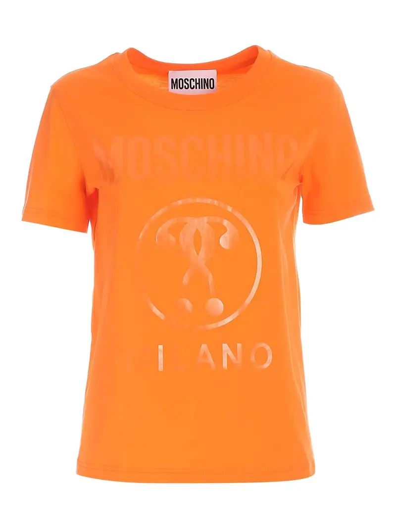 Moschino T-shirt Arancione 3251645