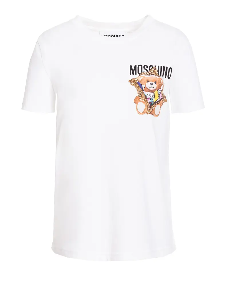 Moschino T-shirt Bianco 3258567