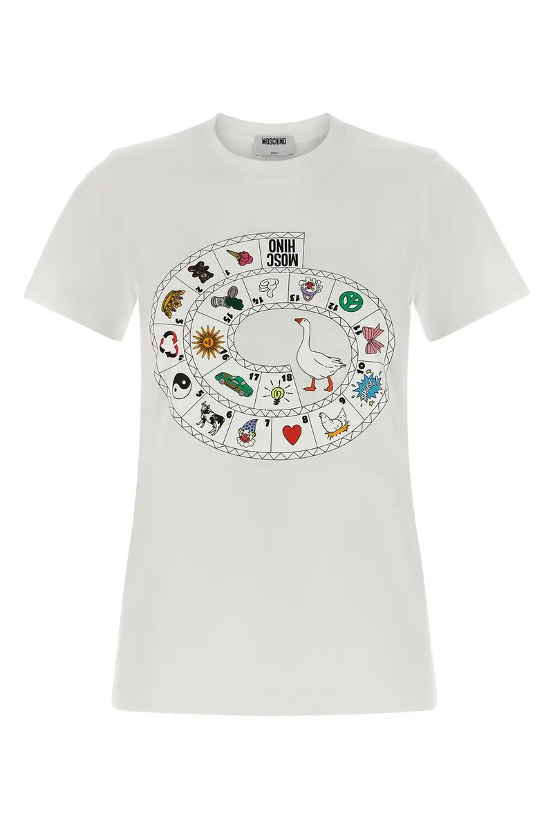 Moschino T-shirt Bianco 4201198