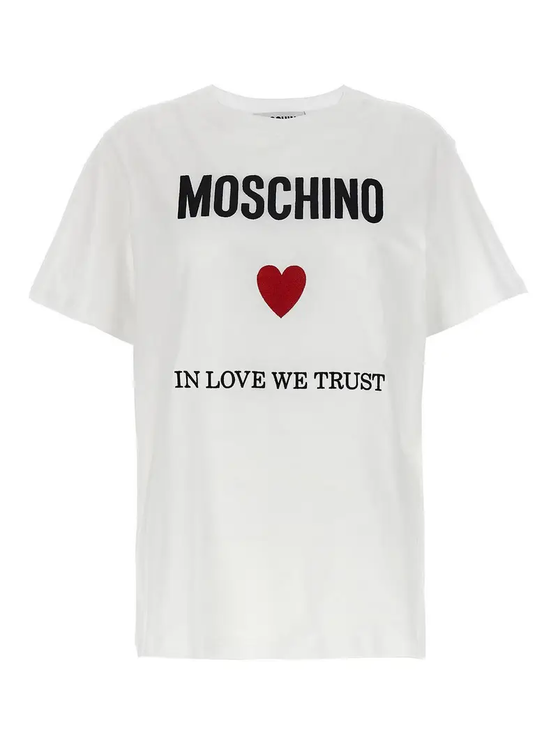 Moschino T-shirt Bianco 3260539