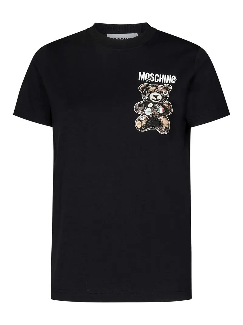 Moschino T-shirt Nero 3343619