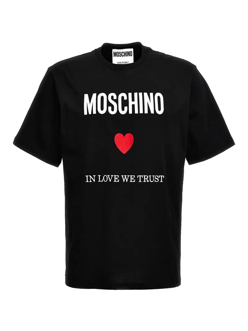 Moschino T-shirt Nero 3315125