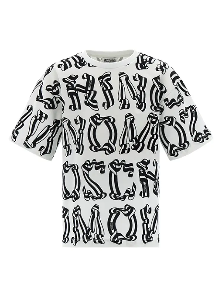 Moschino T-shirt Nero 3218284