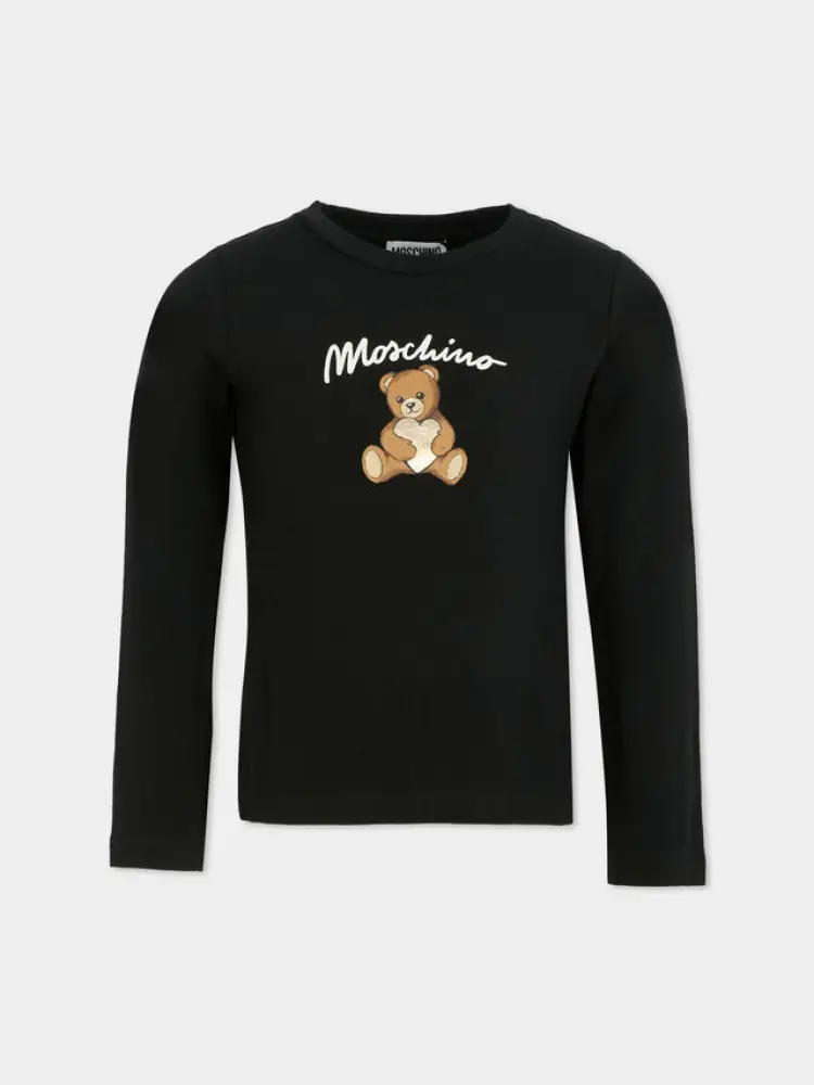 Moschino T-shirt Nero 3218293