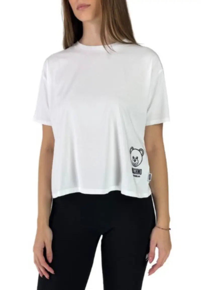 Moschino T-shirt Bianco 3439521