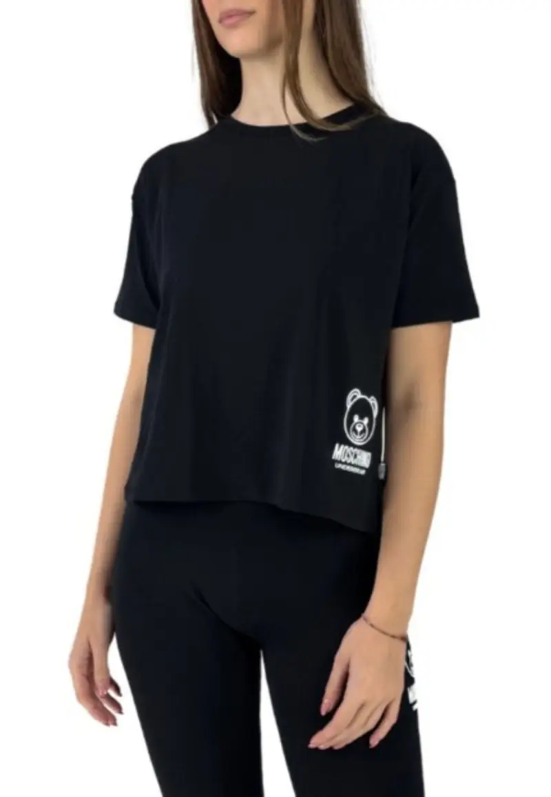 Moschino T-shirt Nero 3441265