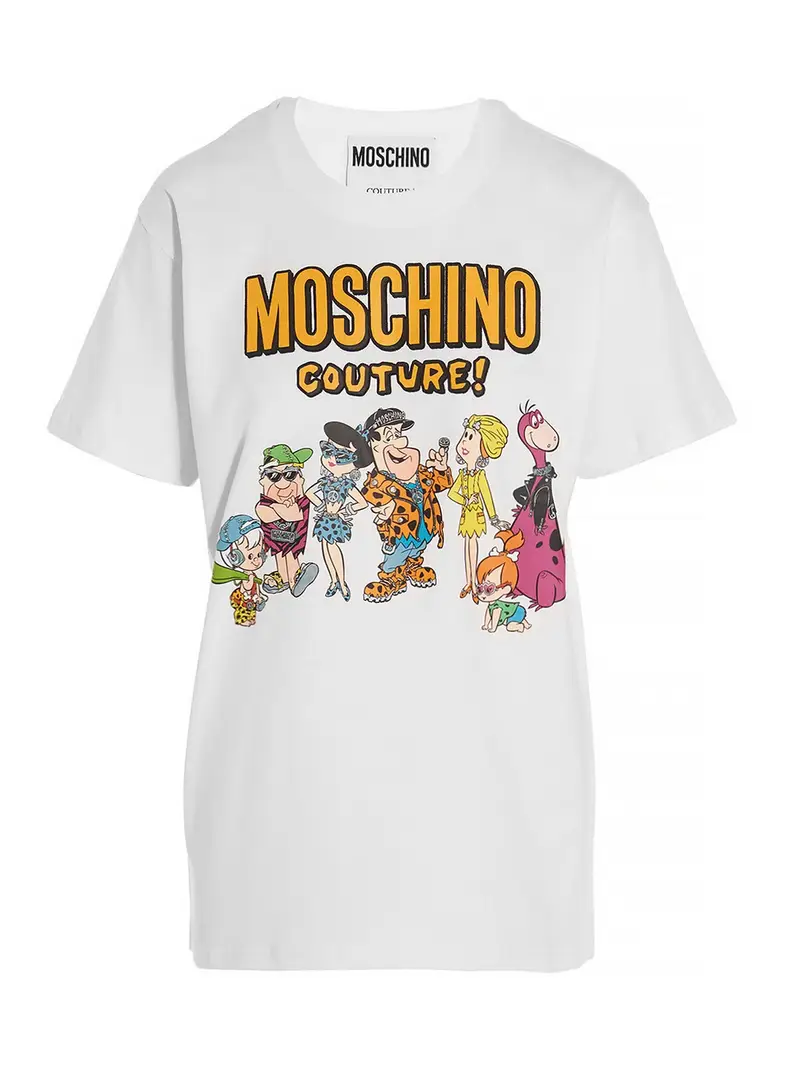 Moschino T-shirt Bianco 3259296