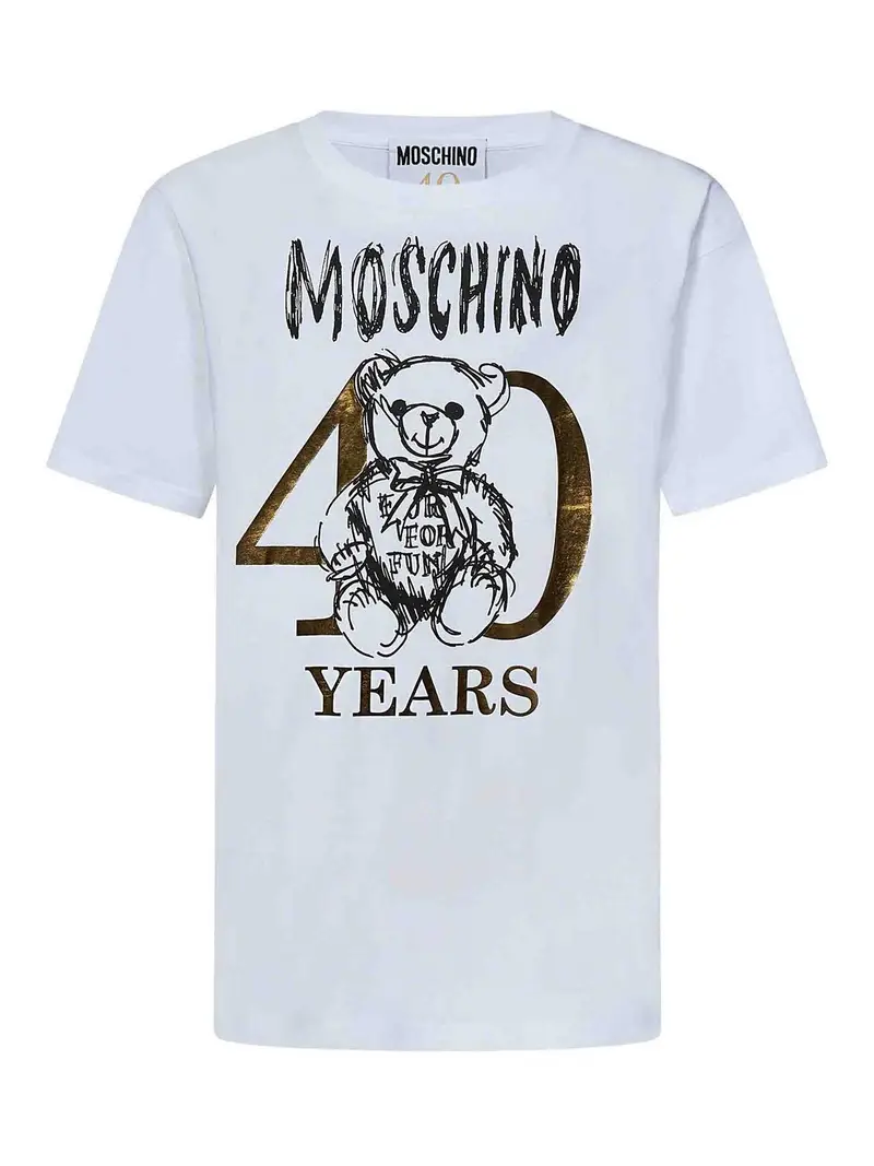 Moschino T-shirt Bianco 3260923