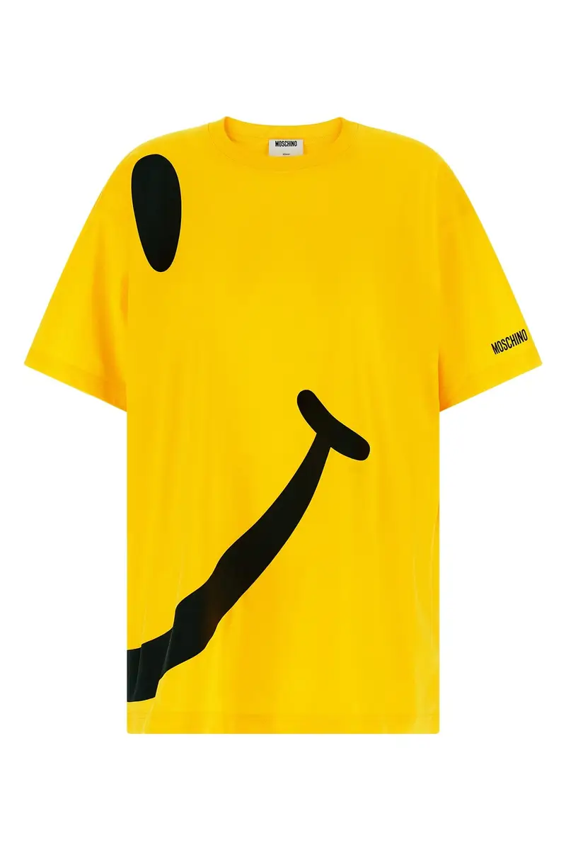 Moschino T-shirt Giallo 4201286